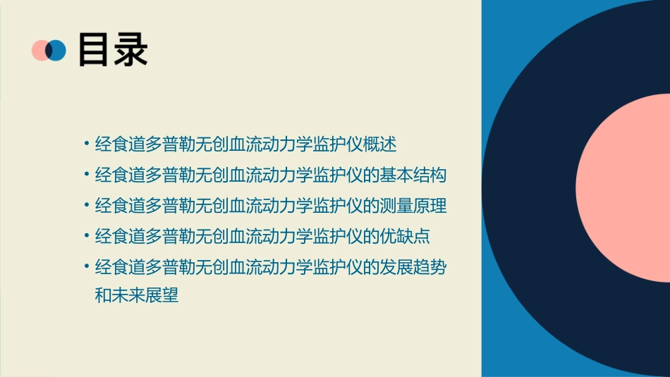 经食道多普勒无创血流动力学监护仪基本原理和结构课件_第2页