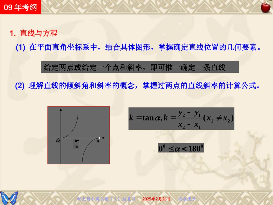 高考典题详解(解析几何初步)课件 人教版 课件_第2页