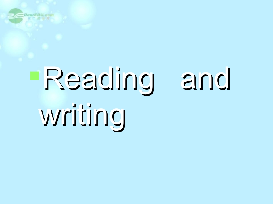 高中英语 Module 6 Writing -Saving the Red Ibis精品课件 外研版必修5 课件_第2页