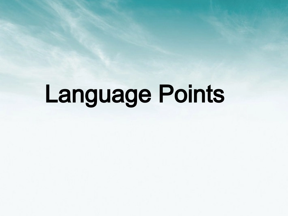 高中英语 Unit 3 Fairness for all(Language Points)课件(2) 新人教版选修10 课件_第1页