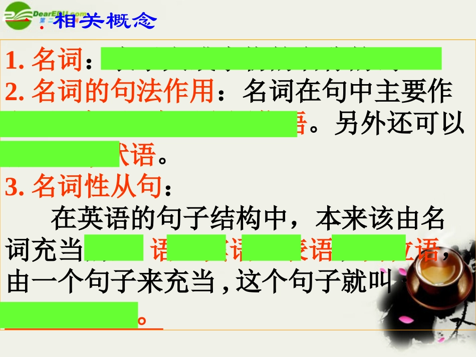高三英语 语法复习-名词性从句五大常考考点及常见错误课件 新人教版 课件_第2页