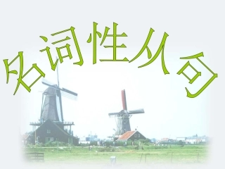 高三英语 语法复习-名词性从句五大常考考点及常见错误课件 新人教版 课件