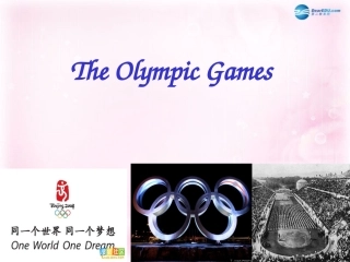 高中英语(Unit 2 The Olympic Games)课件 新人教版必修2 课件