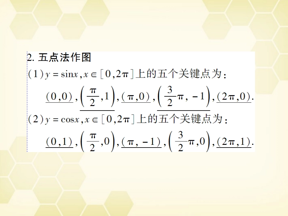 高考数学总复习 4.5三角函数的图象课件 文 大纲人教版 课件_第3页