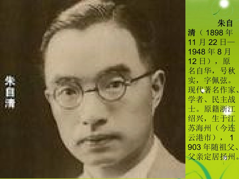 高中语文 荷塘月色课件 新人教版必修4 课件_第2页