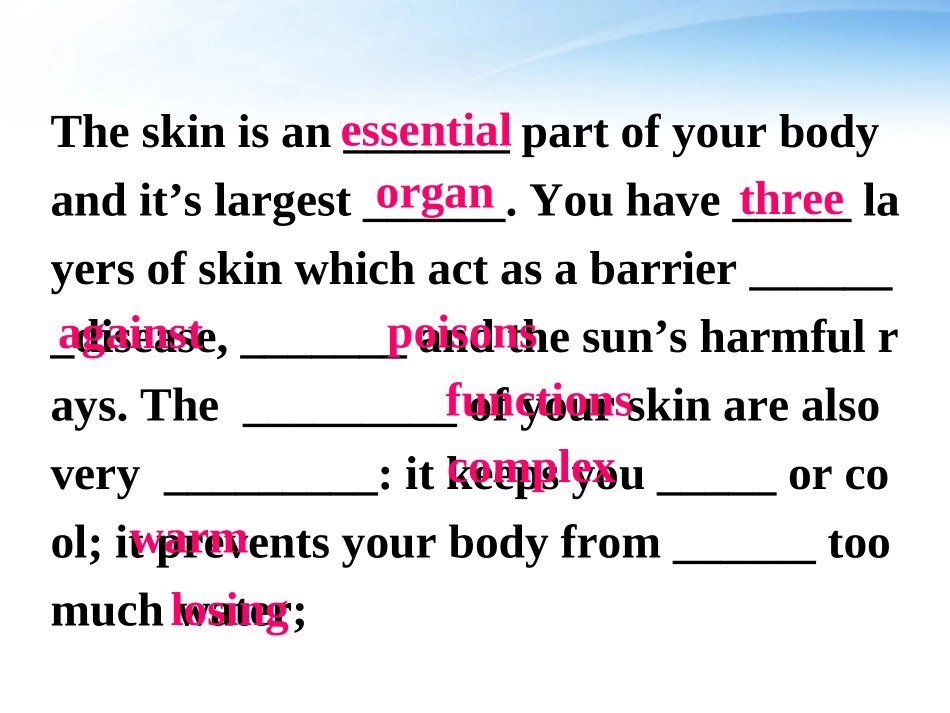 高中英语 Unit5(First aid)Using Language课件 新人教版必修5 课件_第3页