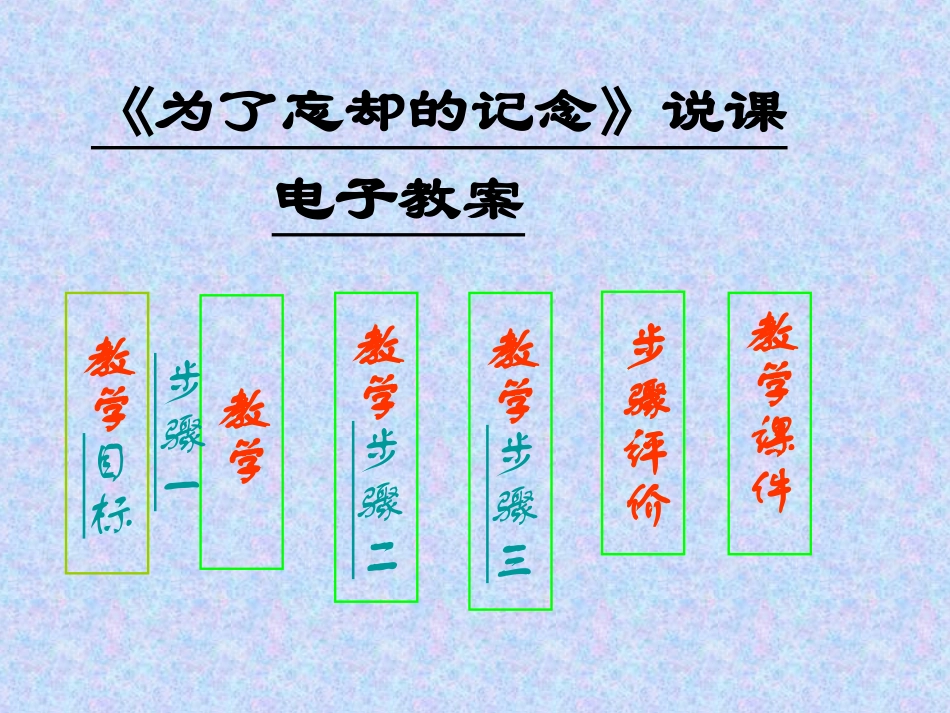 高中语文(为了忘却的记念) 课件_第1页