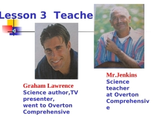 高中英语Unit 15 lesson 3 Teachers课件1 北师大版 必修5 课件