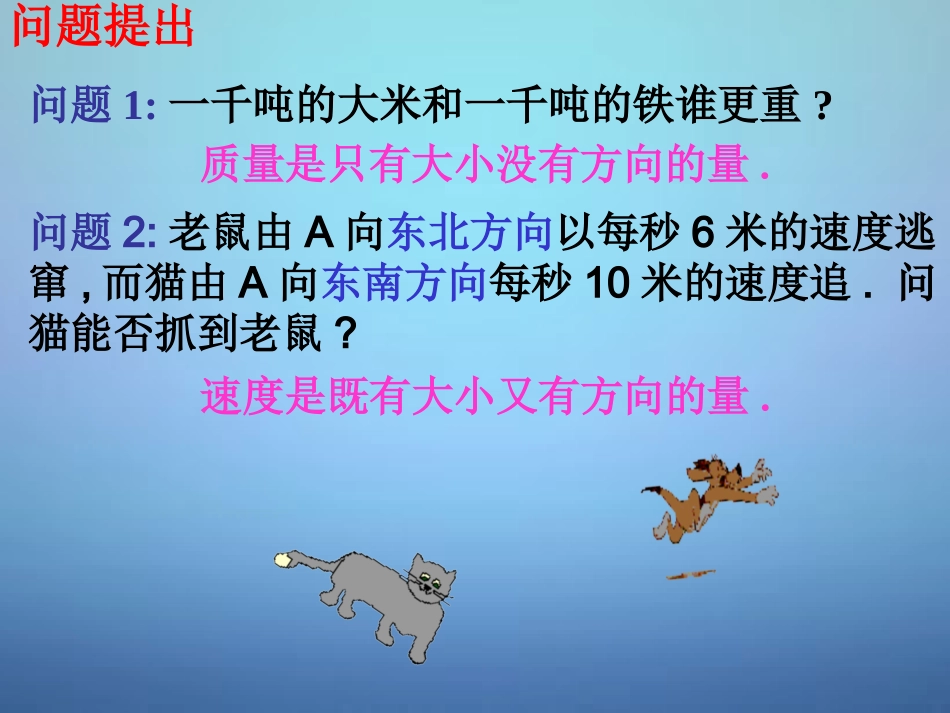 高中数学 21平面向量的实际背景及基本概念课件 新人教A版必修4 课件_第2页