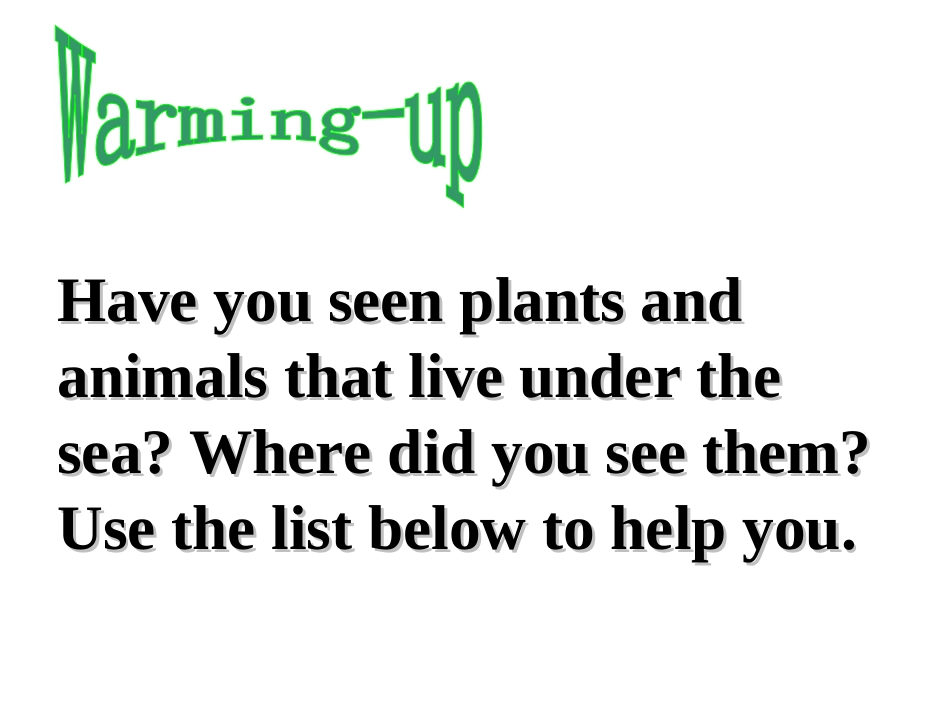 高二英语选修7 Unit5 Tavelling abroad-warming up USING LANGUAGE (ppt) 课件_第2页