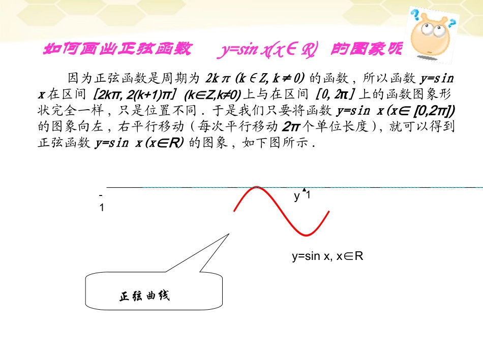 高中数学 131(正弦函数的图象与性质)课件(7) 新人教B版必修4 课件_第3页