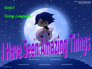 高中英语 Unit3 Using language课件 新人教版必修5 课件