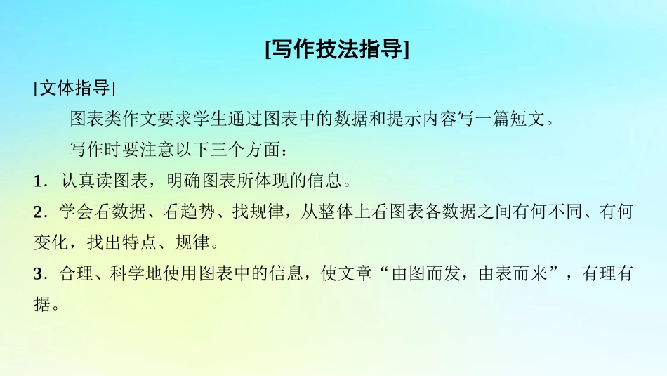 高中英语 Unit 9 Wheels Section Ⅶ Writing——图表类调查报告课件 北师大版必修3 课件_第2页