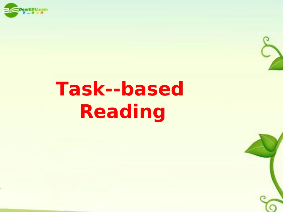 高考英语 任务型阅读主题突破课件 牛津版 课件_第2页