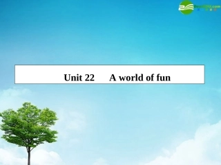 高考英语第一轮总复习经典实用学案 高一册Unit22 学案