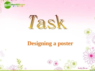 高中英语 Unit 2(The Environment)-Task课件 牛津译林版必修5 课件