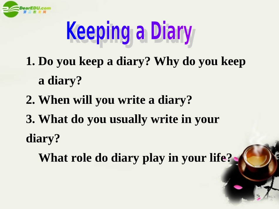 高一英语 Unit 3 writing课件 重庆大学版必修3_第2页