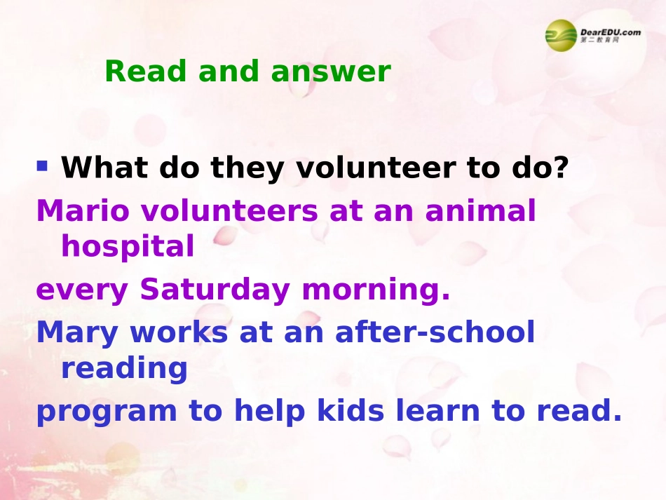 春八年级英语下册(Unit 2 I ll help to clean up the city parks)Section A 3a-4c(含Grammar Focus)课件 (新版)人教新目标版 课件_第2页