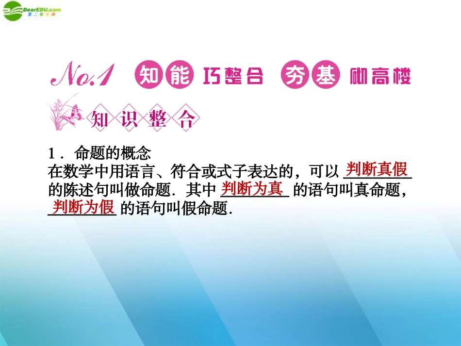 高三数学一轮复习 第一章 第2课时课件 理 新人教A版 课件_第2页