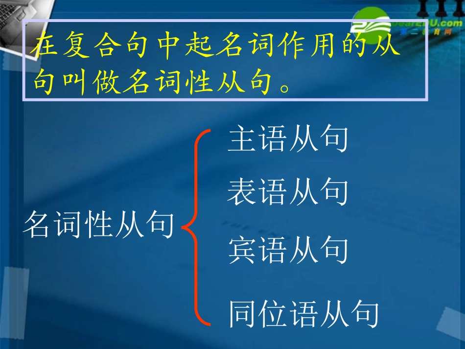 高考英语 语法名词性从句课件 新人教版 课件_第2页