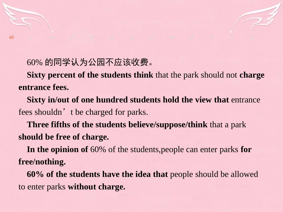 高优指导(全国通用)高考英语一轮复习 Part 3 百变魔句，点靓高考作文 情景表达7 说理与辩论课件 新人教版 课件_第2页