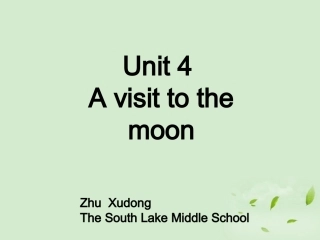 高一英语(Unit4 Astronomy the science of the stars：Using language)课件