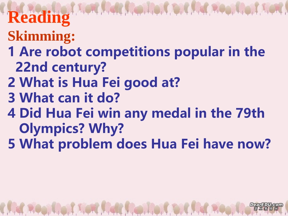 高一英语新教材模块Unit3Period6 Reading task Writing task课件 新课标 人教版 课件_第3页