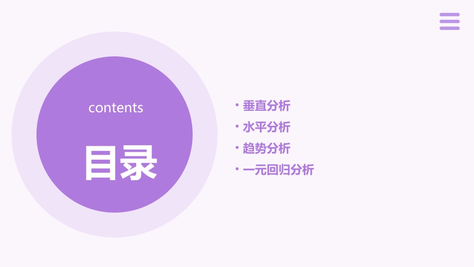 青岛啤酒垂直分析水平分析趋势分析一元回归分析课件_第2页