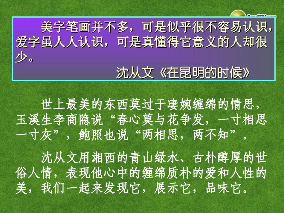 高三语文 边城复习课件_第3页
