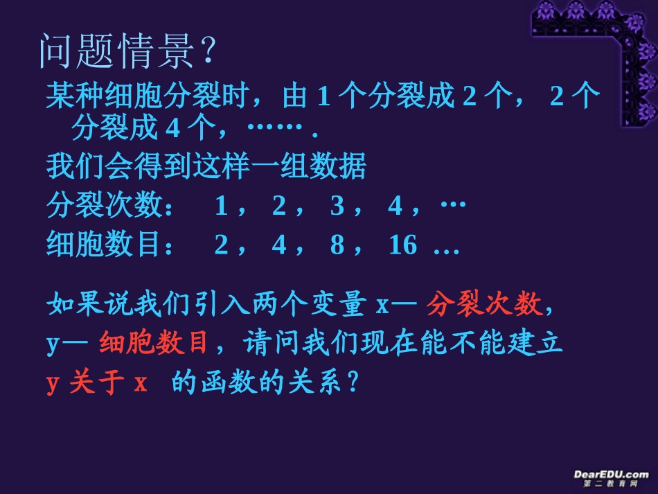 高一数学指数函数 苏教版 课件_第2页