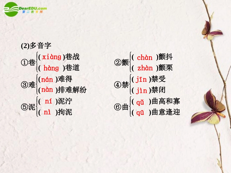 高中语文(中国现代诗歌五首)课件(第1课时)粤教版必修2 课件_第3页