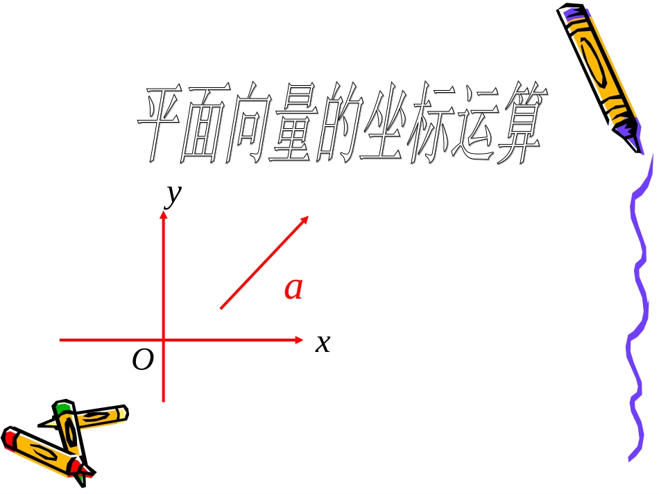 高中数学：222(平面向量的坐标运算)课件(新人教B版必修4) 课件_第1页