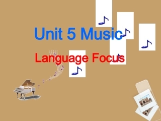 高中英语 Unit5 Language points课件 新人教版必修2 课件
