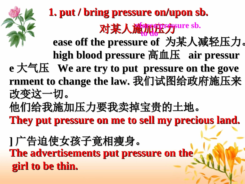 高三英语 words study2词汇讲解课件 牛津版选修10 课件_第2页