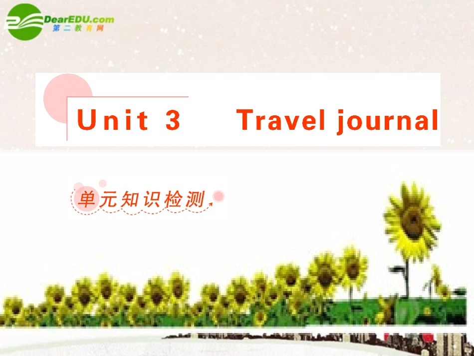 高考英语 Unit3 总复习课件 新人教版必修1 课件_第2页