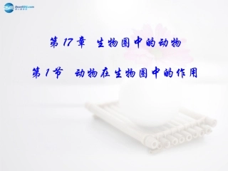 秋八年级生物上册 第十七章 第一节 动物在生物圈中的作用课件 北师大版 课件