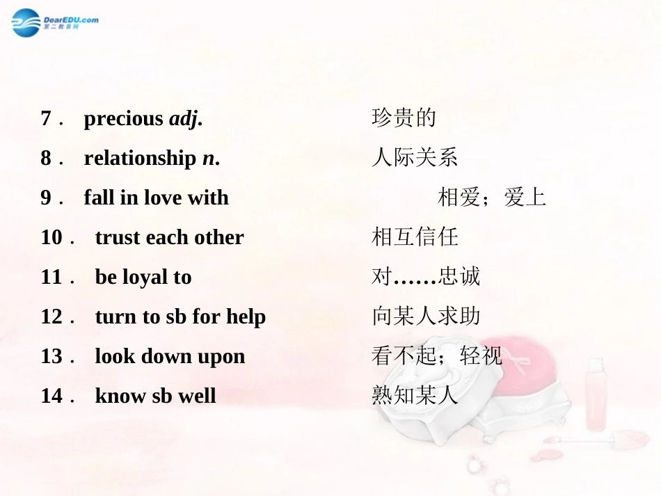 高考英语一轮总复习 Module 4 A Social Survey—My Neighbourhood课件 外研版必修1 课件_第3页