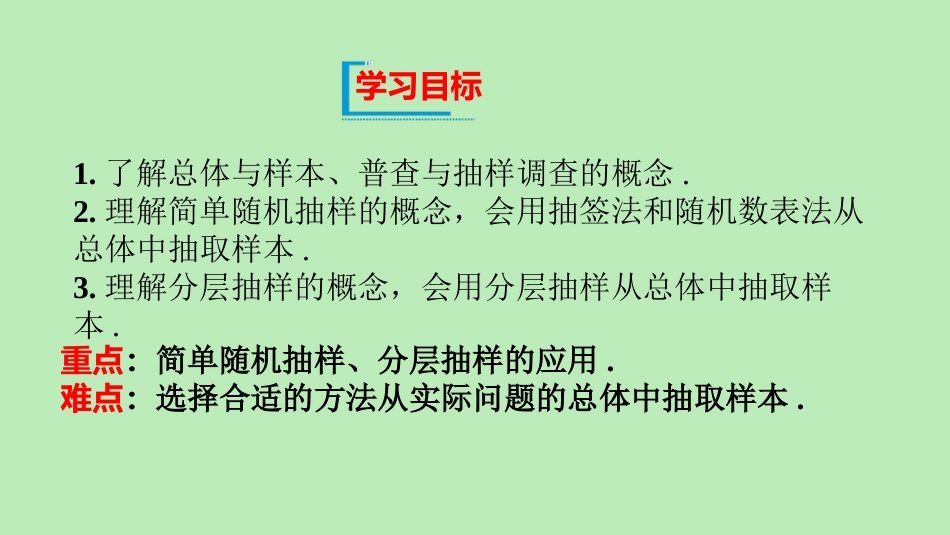 高中数学 第五章 统计与概率 511 数据的收集课件 新人教B版必修第二册 课件_第2页