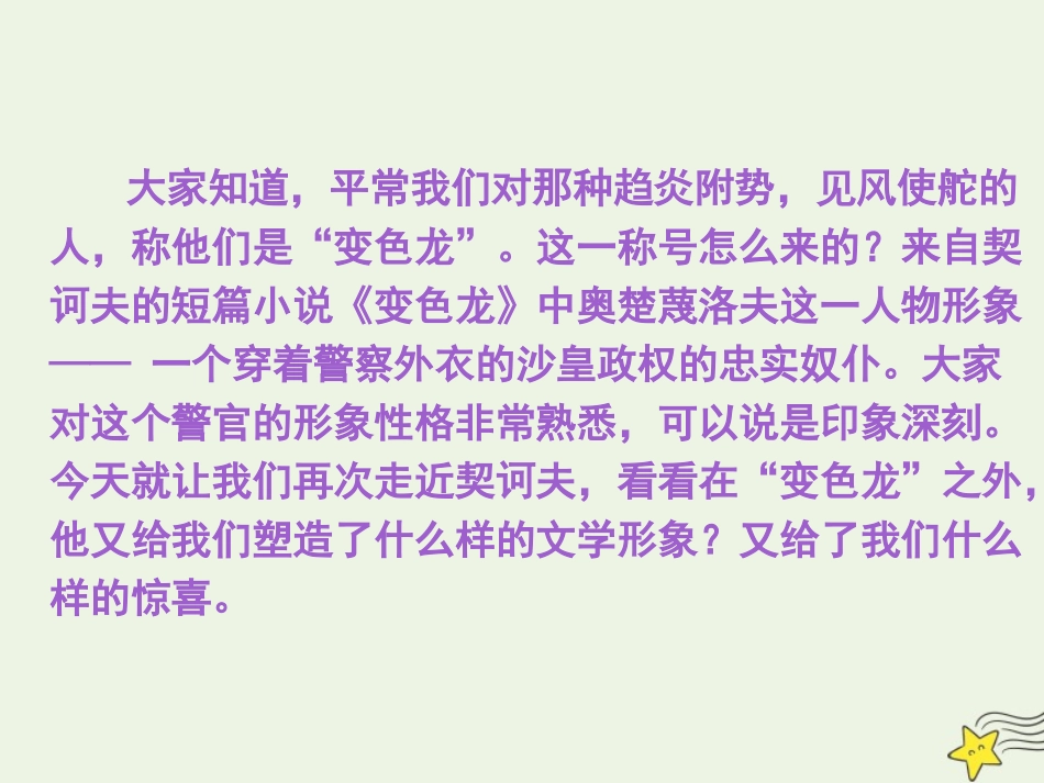 高中语文第一单元2装在套子里的人课件2新人教版必修5 课件_第2页