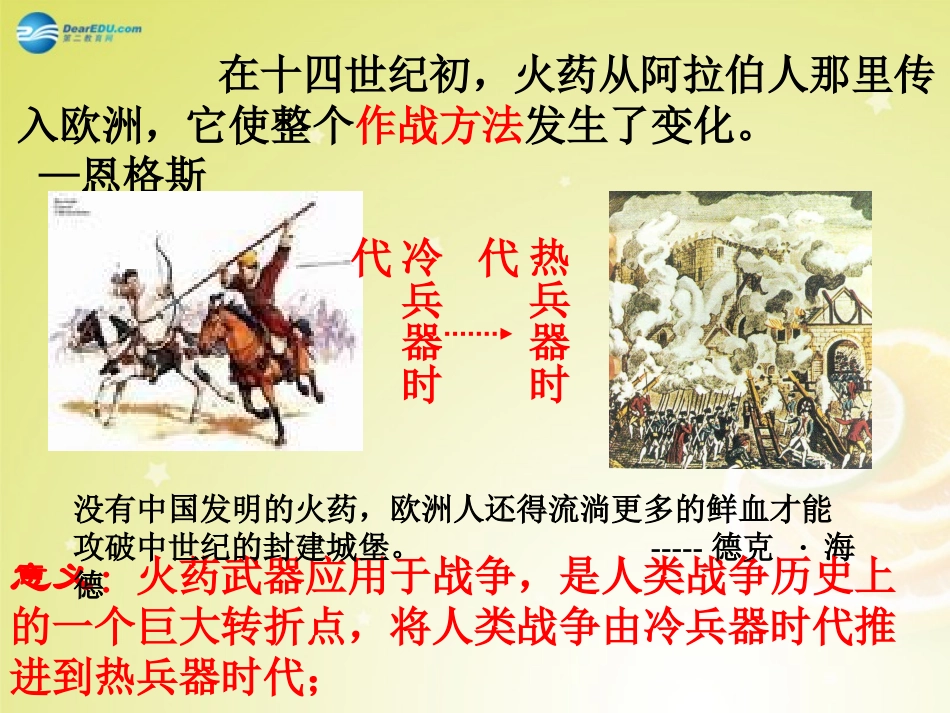 秋八年级历史与社会上册 第四单元 第三课 第一框 影响深远的宋元科技课件(2) 人教版 课件_第3页