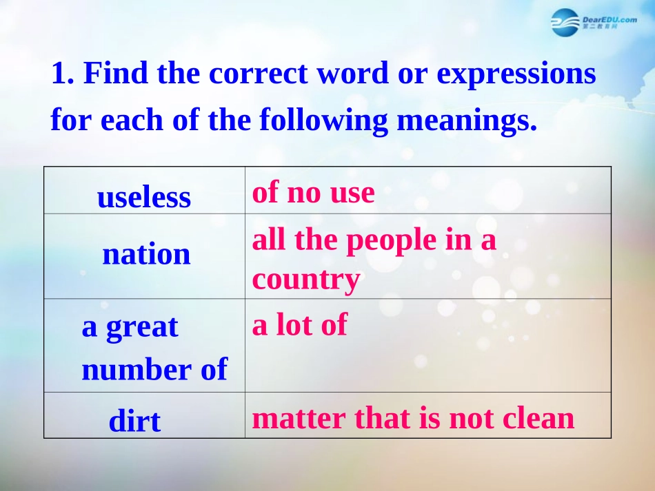 高中英语 Unit 4 Earthquake 语法课件 新人教版必修1 课件_第3页