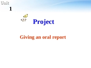 高中英语 Book 5_U1_Project课件 牛津版必修5 课件