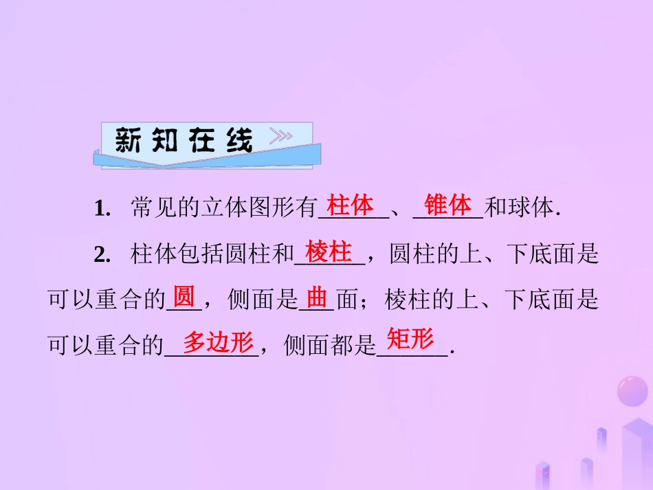 秋七年级数学上册 第4章 圆形的初步认识 4.1 生活中的立体图形课件 (新版)华东师大版 课件_第2页
