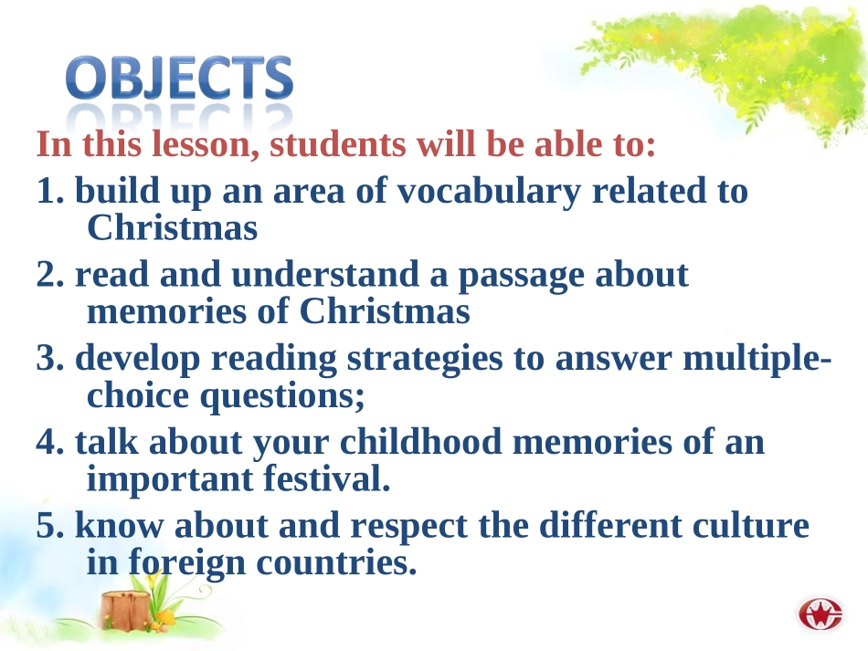 高一英语(Unit 3 Lesson 4 reading)课件_第3页