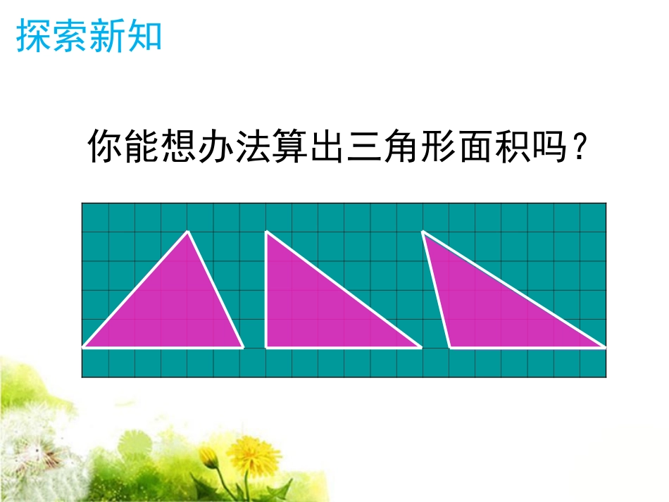 二多边形的计算面积——三角形的计算面积_第3页