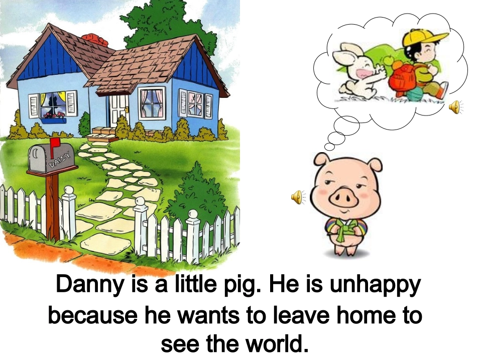 A_poor_pig-自制英语小故事PPT_第2页