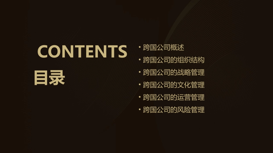 跨国公司管理(组织管理)课件_第2页