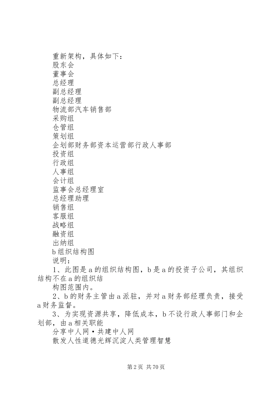 公司人力资源规划书范文 _第2页