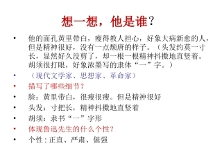 湘版美术八年级《用画笔触摸细节》第一课时