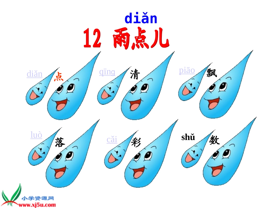 《雨点儿》课件 (2)_第1页